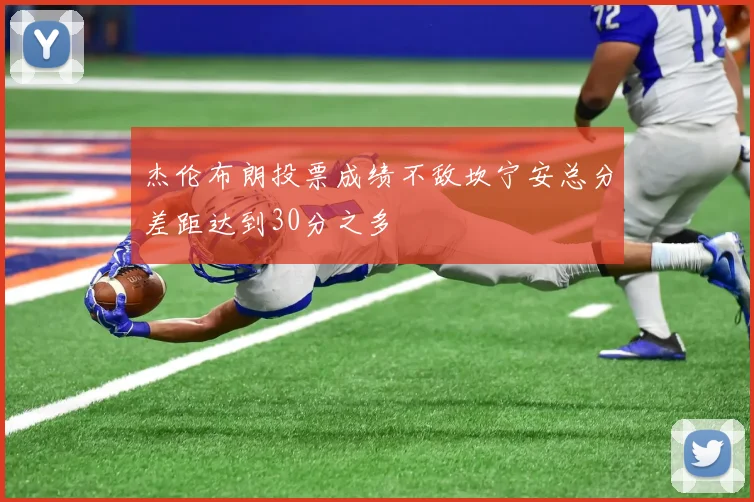 杰伦布朗投票成绩不敌坎宁安总分差距达到30分之多
