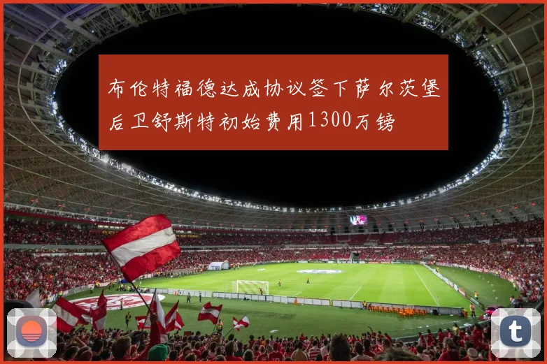 布伦特福德达成协议签下萨尔茨堡后卫舒斯特初始费用1300万镑